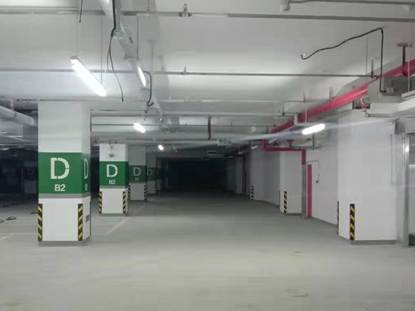 超市地下停車場消防工程安裝案例